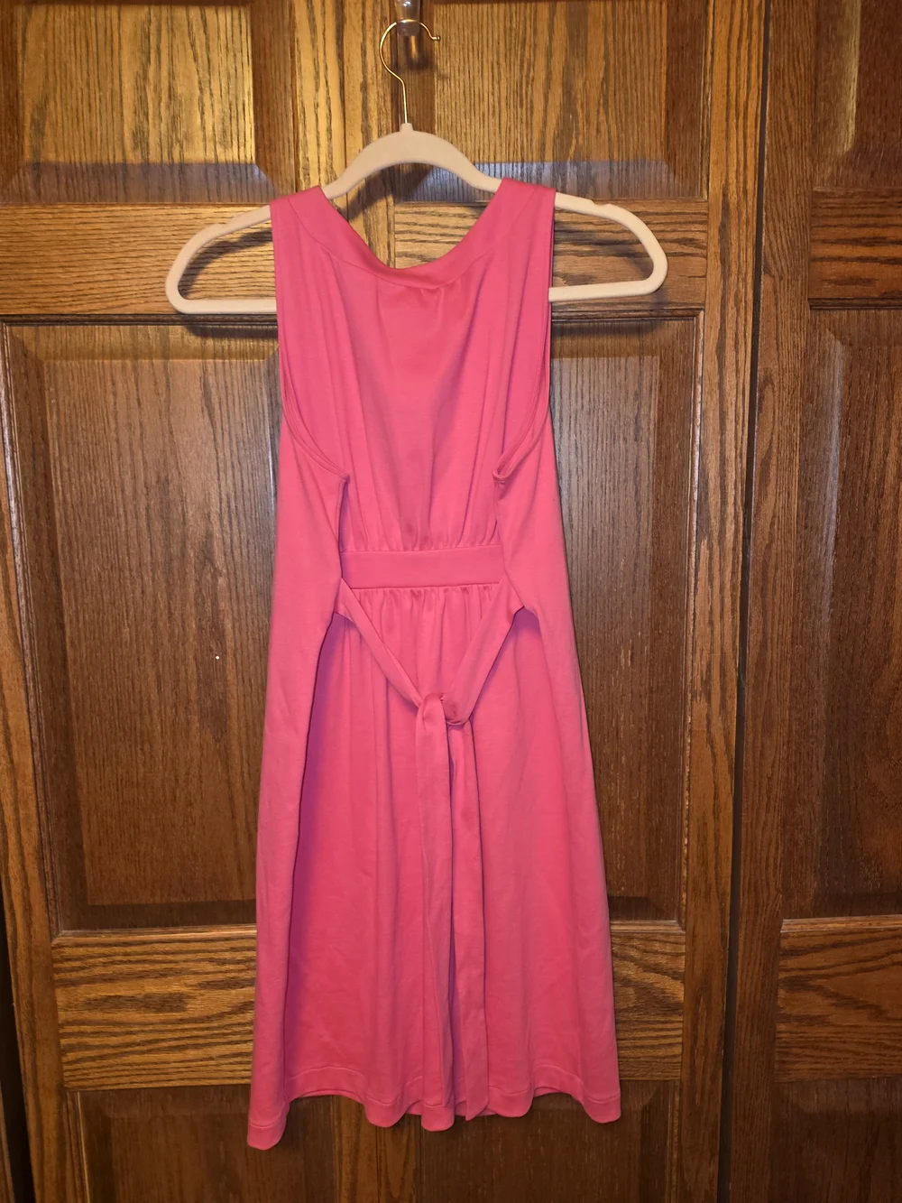 Women’s Pink Sleeveless Shift Dress - Brand Unspecified